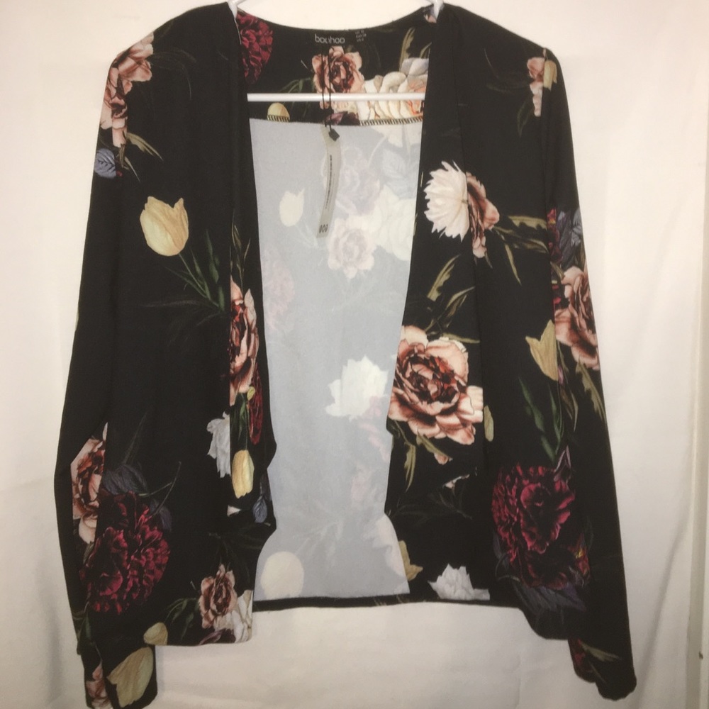 Floral blazer